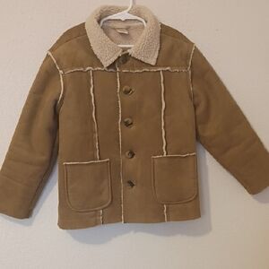 Gymboree Cream Shearling Jacket